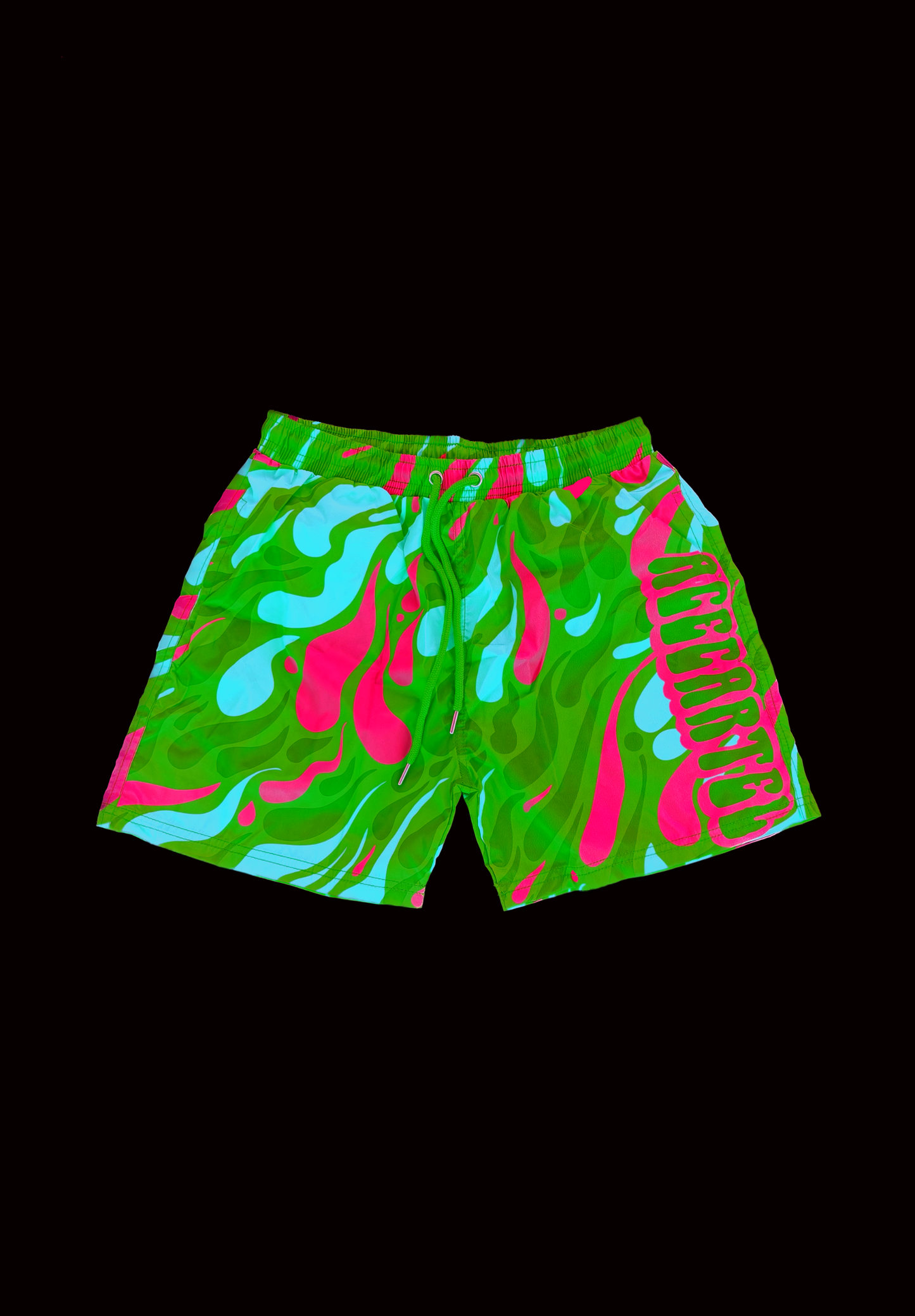Abstract Swim Trunks