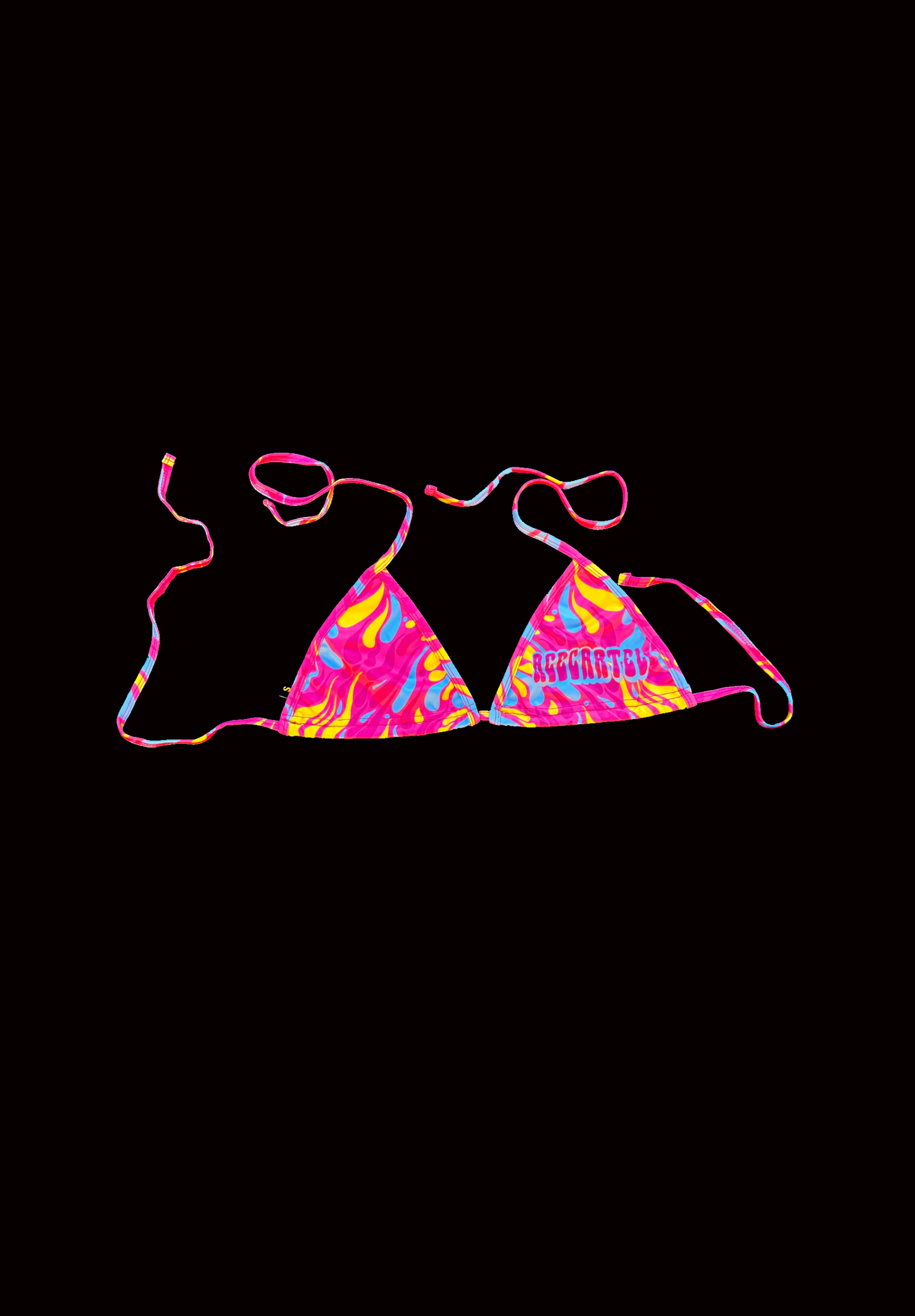 Abstract Bikini Top