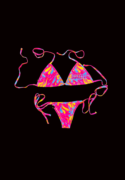 Abstract Bikini Top
